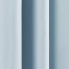 52 x 84 inch Solid Light Blue Thermal Blackout Curtain Panels - Set of 2
