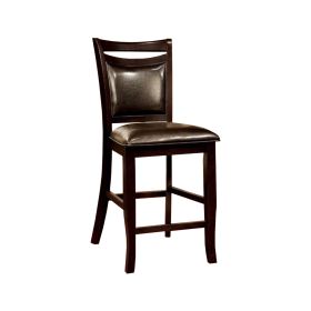 Woodside II Transitional Counter Height Chair, Set Of 2