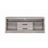 Fantastic Gray driftwood tv console