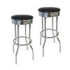 Retro Swivel Bar Stool, Set of 2