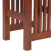 Faux Leather Upholstered Wooden Backless Barstool, Dark Brown