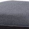 Wooden Counter Height Stool with Fabric Upholstered Seat, Gray and Brown