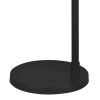 Metal Frame Floor Lamp with Caged Shade, Dark Bronze