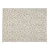 Rectangular Polypropylene Rug with Geometric Pattern, Medium, Beige