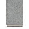 Resin Table Lamp with Faux Concrete Finish and Hardback Shade,Set of 2,Gray