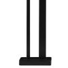 Metal Frame Table Lamp with Hardback Shade, Set of 2, Off White and Bronze