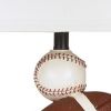 Sports Themed Polyresin Frame Table Lamp, Multicolor