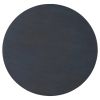 Wooden Accent Table with Splayed Legs Support, Black