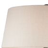 Table Lamp with Polyresin Urn Shape Base, Bronze