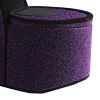 High Heel Shoe Jewelry Box with 3 Hooks and Storage, Purple