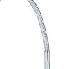 Table Lamp with Adjustable Goose Neck and Shade, White