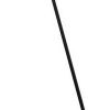 Desk Lamp with Pendulum Style and Flat Saucer Shade, Black