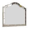 Mirror with Intricately Divided Panels, Silver