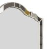 Mirror with Intricately Divided Panels, Silver