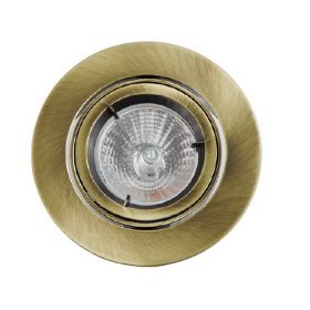 4 Inch 12V Round Ceiling Light with Metal, Antique Bronze
