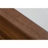 Cid 39 Inch Modern Wood Coffee Table, Puzzle Top Storage, White, Walnut