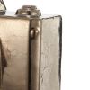 6 Inch Decorative Camera Table Top Accent, Distressed Gold Finish Ceramic