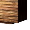 58 Inch TV Media Entertainment Console, 2 Cabinets and 2 Shelves, Brown