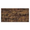 Rick 47 Inch Rustic Oak Coffee Table, Sliding Barn Door, Single Drawer