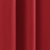 52 x 96 inch Solid Red Thermal Blackout Curtain Panels - Set of 2
