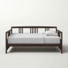 Full size Daybed in Dark Brown Wood Finish