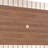 71 Inch Wall Mounted Entertainment TV Media Console Unit with Shelves, White - UPT-225284