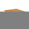 Paige 31 Inch Illusion Rectangular Wooden Coffee Table, Wood Brown, White