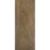 35 Inch Handcrafted Console Table, Solid Mango Wood with Pillar Style Legs in Rustic Brown Finish