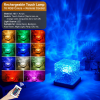 Ocean Wave Projector Light, 16 Colors Rotating Water Lamp
