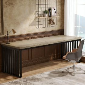 Two Person Desk, Long Executive Desk Double Computer Desk
