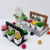 12pcs Artificial Succulents Plants Indoor Decor in Pots Fake Succulent Plant Faux Small Lifelike Premium Display for Garden Porch Table Rustic Wedding