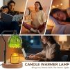 Candle Warmer Lamp with Timer and Wireless Remote Control, Dimmable Candle Warmer for Jar Candles, Height Adjustable Wax Melts Warmer