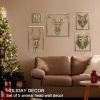 Animal Heads Wall Decor (5pcs