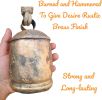 Set of 3 Metal Christmas Bells for Decoration Rustic Brass Gold Large Bell Cow Hanging