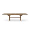 SAHARA 106″ RECTANGULAR DOUBLE EXTENSION TABLE