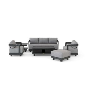SET-901-AL 6-PC GRANADA ALUMINUM DEEP SEATING
