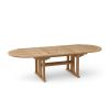 SAHARA 106″ OVAL DOUBLE EXTENSION TABLE