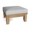 LUXE OTTOMAN WITH CUSHION