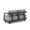 GRANADA ALUMINUM LOVESEAT