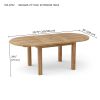 BAHAMA 79″ OVAL EXTENSION TABLE
