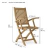 TROPICO FOLDING ARMCHAIR (2-PC)